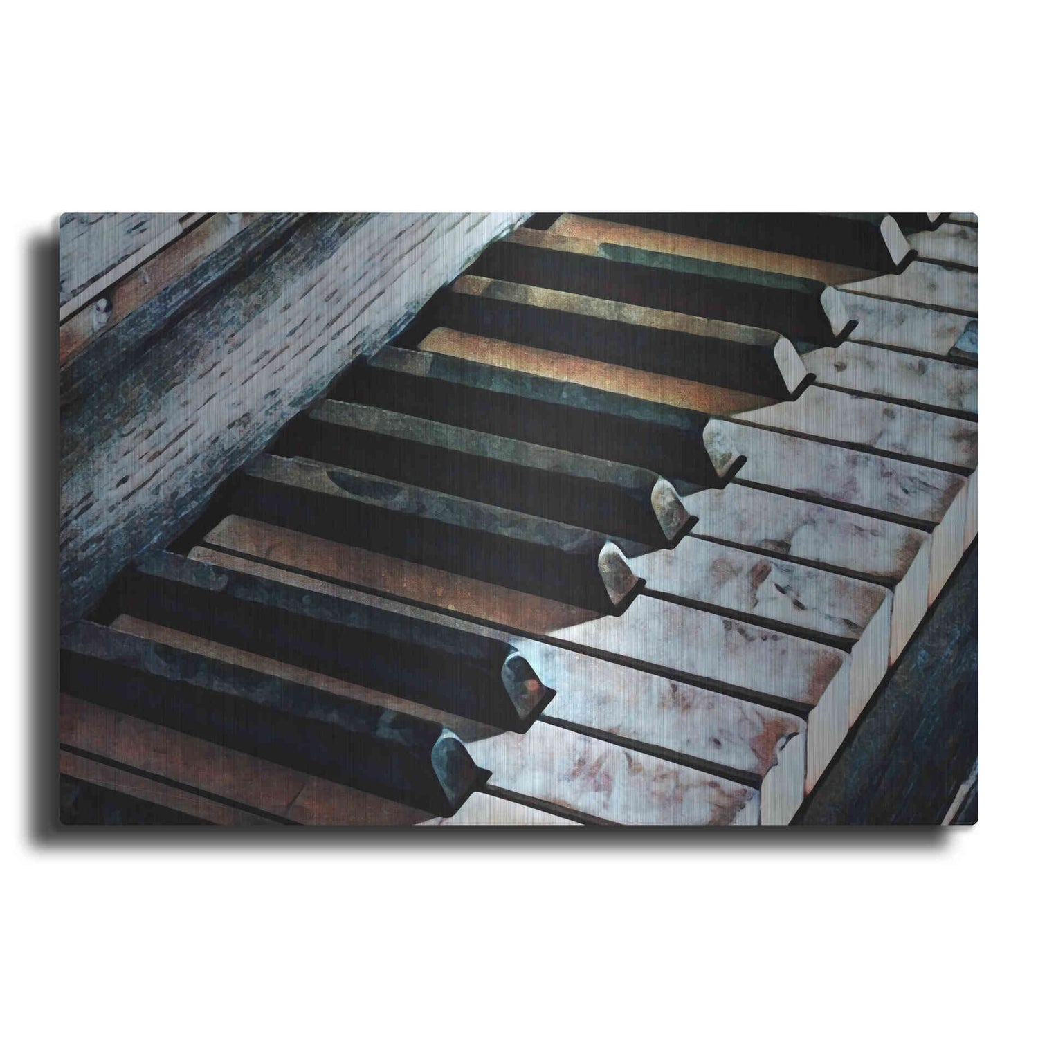 Luxe Metal Art 'Magnified & Musical 1' by Ashley Aldridge Metal Wall Art