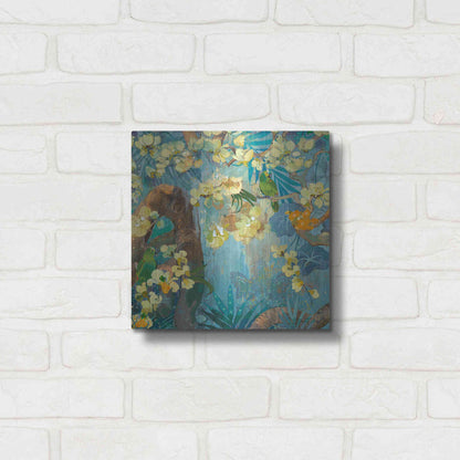 Luxe Metal Art 'Jaguar Jungle' by Evelia Designs Metal Wall Art,12x12