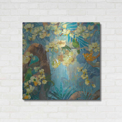 Luxe Metal Art 'Jaguar Jungle' by Evelia Designs Metal Wall Art,36x36