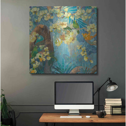 Luxe Metal Art 'Jaguar Jungle' by Evelia Designs Metal Wall Art,36x36