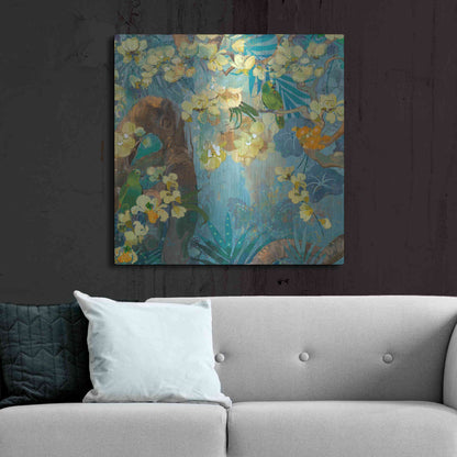 Luxe Metal Art 'Jaguar Jungle' by Evelia Designs Metal Wall Art,36x36