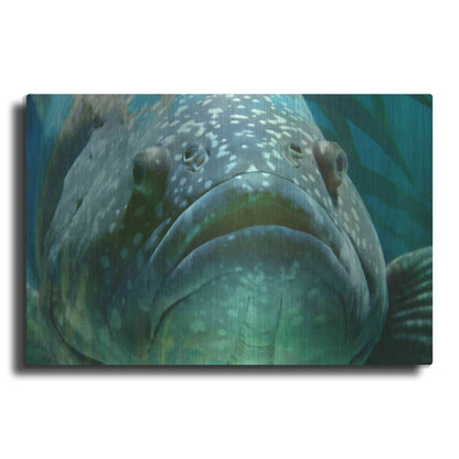 Luxe Metal Art 'Turquoisesplash Two' by Steve Hunziker Metal Wall Art