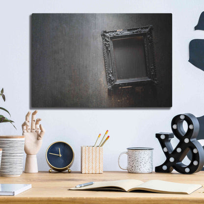 Luxe Metal Art 'Burned Frame' by Roman Robroek Metal Wall Art,16x12