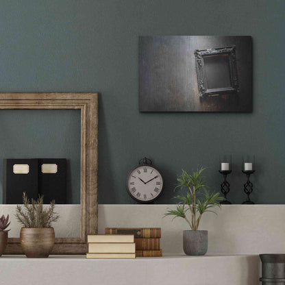 Luxe Metal Art 'Burned Frame' by Roman Robroek Metal Wall Art,16x12