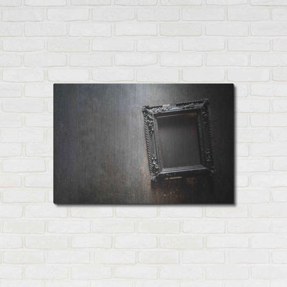 Luxe Metal Art 'Burned Frame' by Roman Robroek Metal Wall Art,36x24