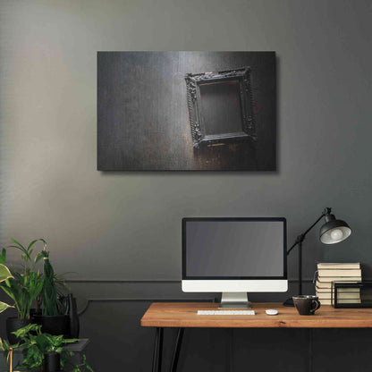Luxe Metal Art 'Burned Frame' by Roman Robroek Metal Wall Art,36x24