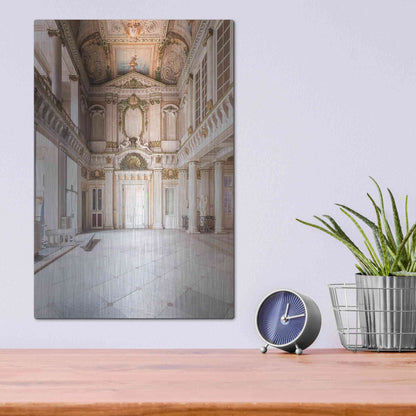 Luxe Metal Art 'Italian Spa' by Roman Robroek Metal Wall Art,12x16
