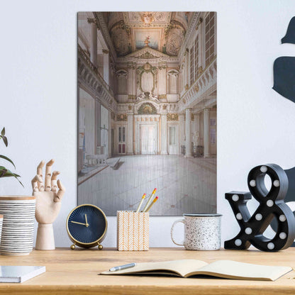 Luxe Metal Art 'Italian Spa' by Roman Robroek Metal Wall Art,12x16