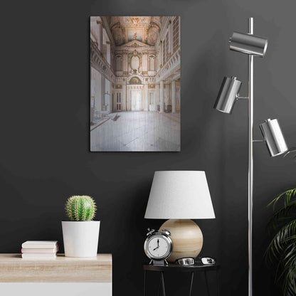 Luxe Metal Art 'Italian Spa' by Roman Robroek Metal Wall Art,16x24