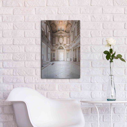 Luxe Metal Art 'Italian Spa' by Roman Robroek Metal Wall Art,16x24