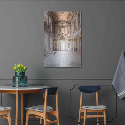 Luxe Metal Art 'Italian Spa' by Roman Robroek Metal Wall Art,24x36