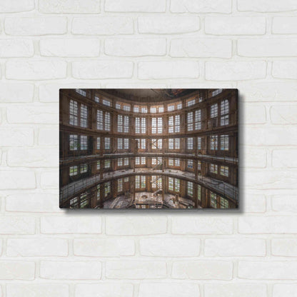 Luxe Metal Art 'Industrial Tower' by Roman Robroek Metal Wall Art,24x16