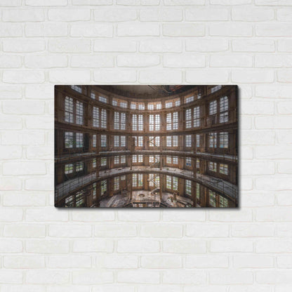 Luxe Metal Art 'Industrial Tower' by Roman Robroek Metal Wall Art,36x24