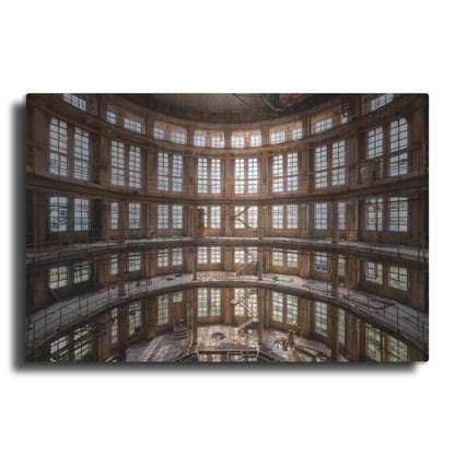 Luxe Metal Art 'Industrial Tower' by Roman Robroek Metal Wall Art
