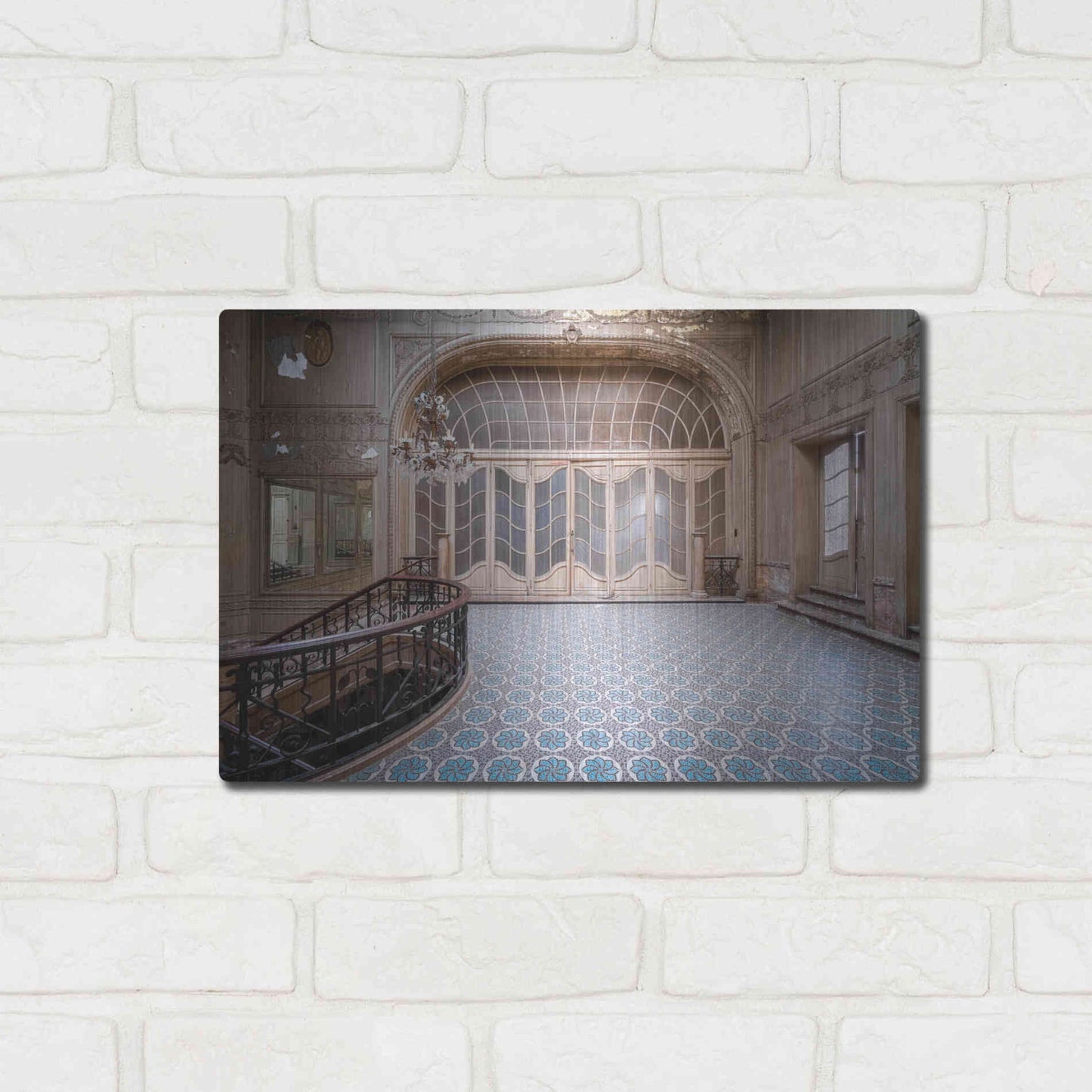 Luxe Metal Art 'Aegidium' by Roman Robroek Metal Wall Art,16x12