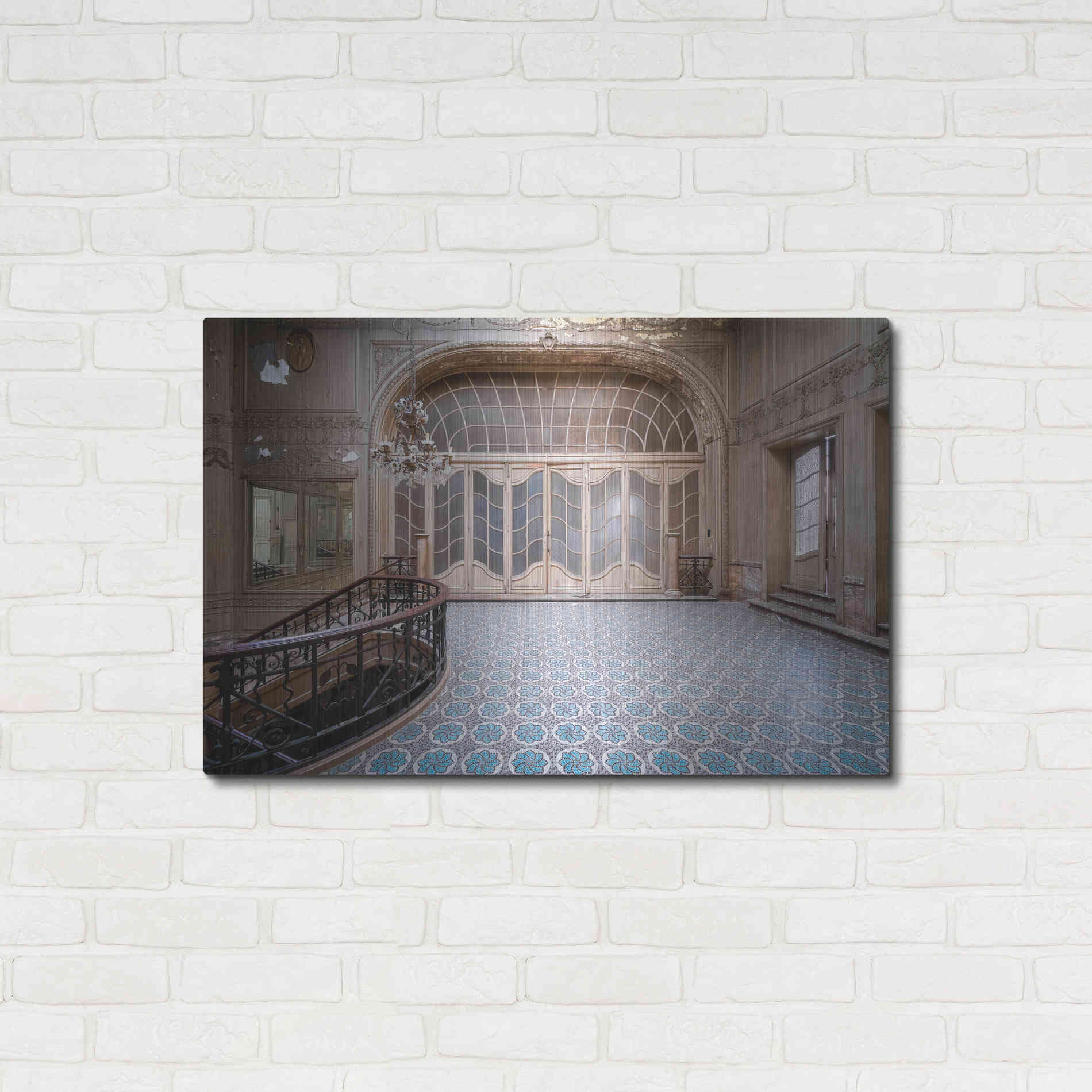 Luxe Metal Art 'Aegidium' by Roman Robroek Metal Wall Art,36x24