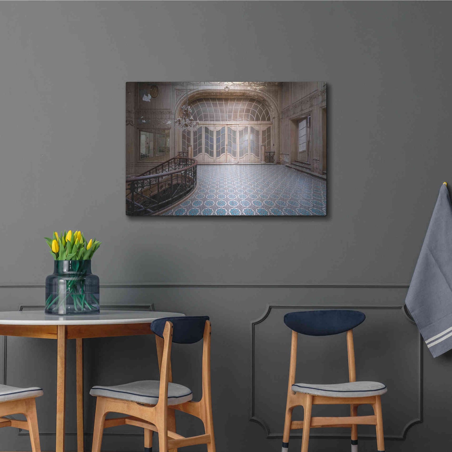 Luxe Metal Art 'Aegidium' by Roman Robroek Metal Wall Art,36x24