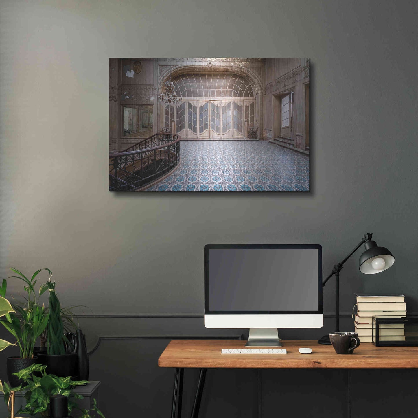 Luxe Metal Art 'Aegidium' by Roman Robroek Metal Wall Art,36x24