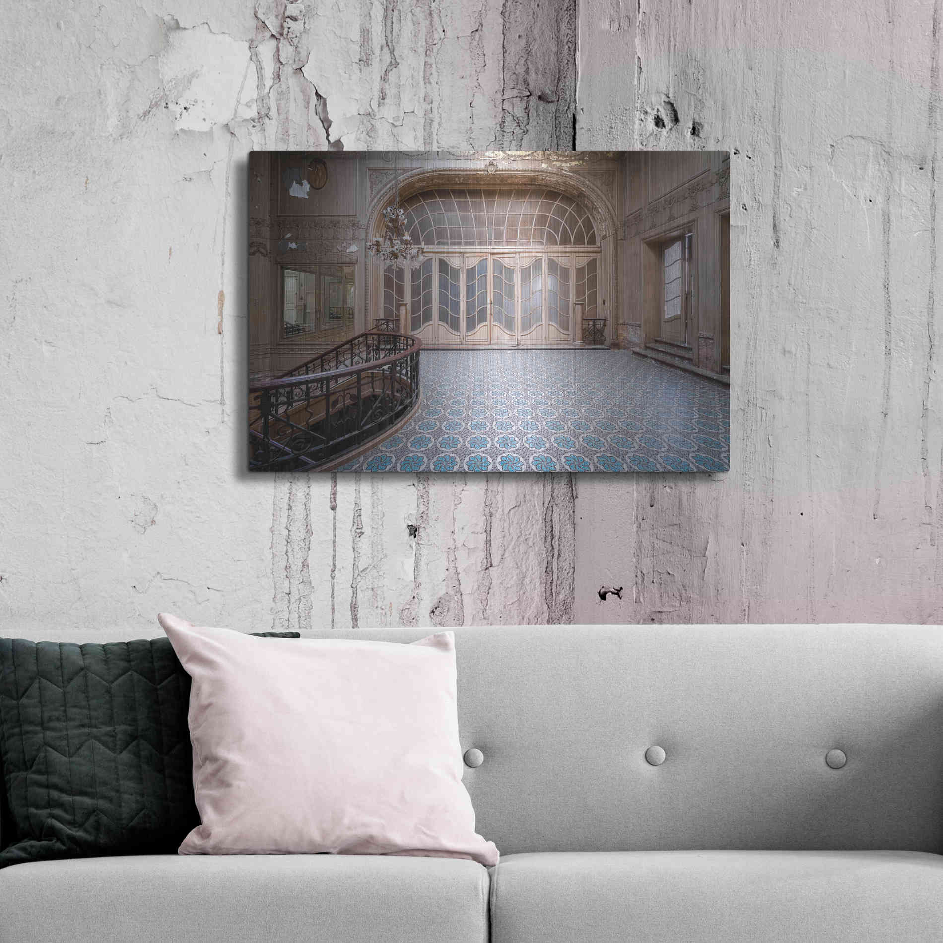 Luxe Metal Art 'Aegidium' by Roman Robroek Metal Wall Art,36x24