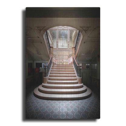Luxe Metal Art 'Light On The Staircase' by Roman Robroek Metal Wall Art