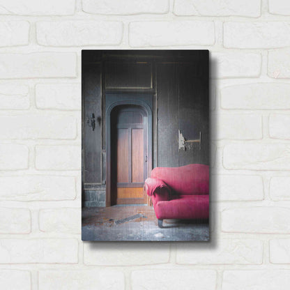 Luxe Metal Art 'Burned Bedroom' by Roman Robroek Metal Wall Art,12x16