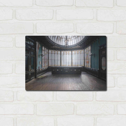 Luxe Metal Art 'Winter Garden' by Roman Robroek Metal Wall Art,16x12