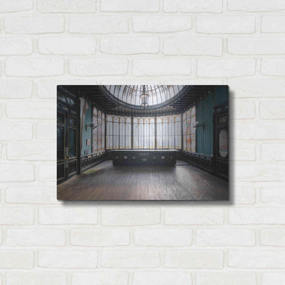 Luxe Metal Art 'Winter Garden' by Roman Robroek Metal Wall Art,24x16