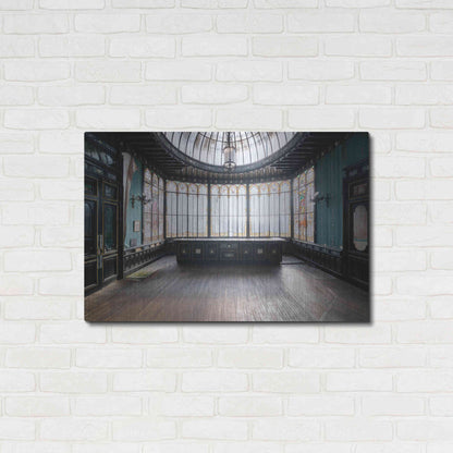 Luxe Metal Art 'Winter Garden' by Roman Robroek Metal Wall Art,36x24