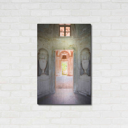 Luxe Metal Art 'Concrete Vases' by Roman Robroek Metal Wall Art,24x36