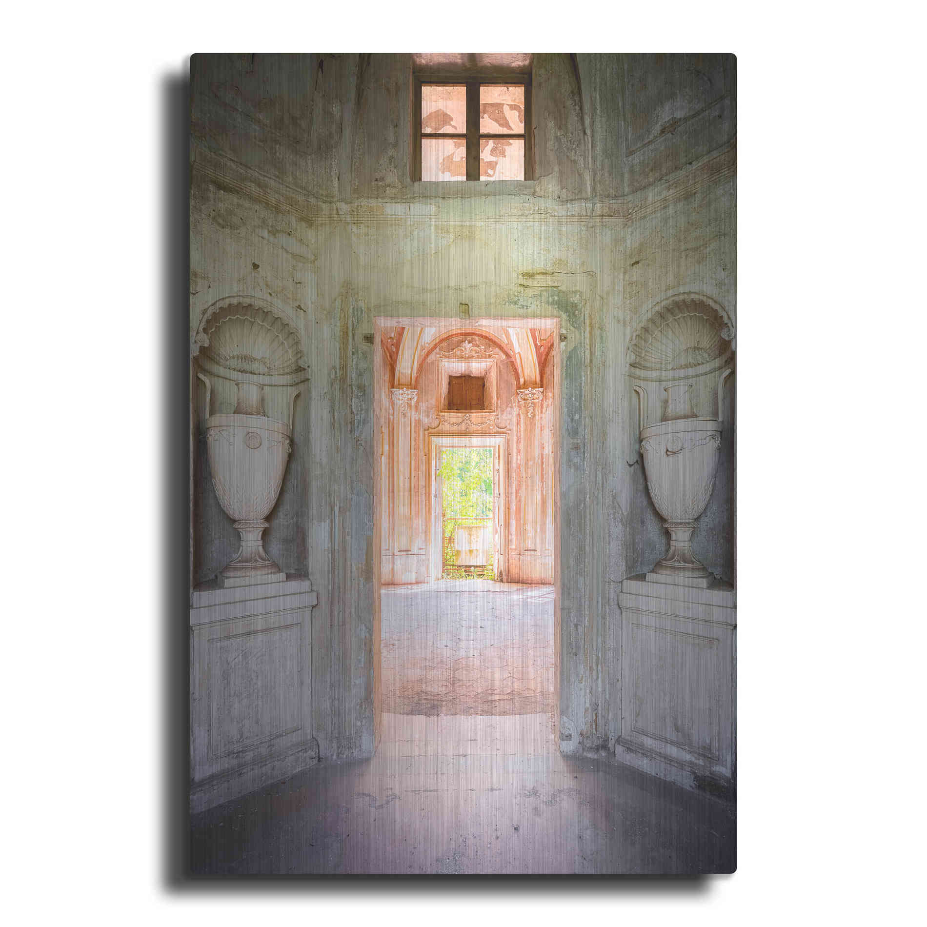 Luxe Metal Art 'Concrete Vases' by Roman Robroek Metal Wall Art