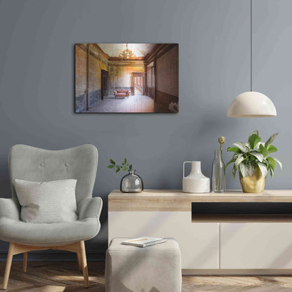 Luxe Metal Art 'Royal Room' by Roman Robroek Metal Wall Art,24x16