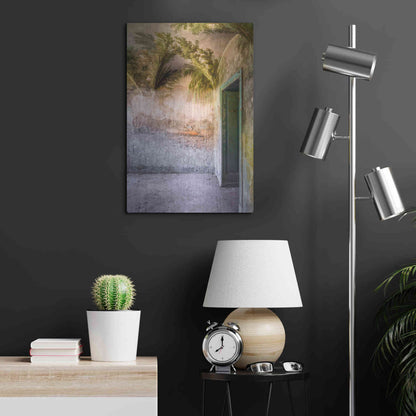 Luxe Metal Art 'Tropical Room' by Roman Robroek Metal Wall Art,16x24