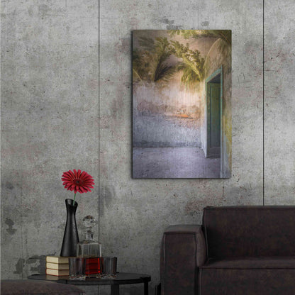 Luxe Metal Art 'Tropical Room' by Roman Robroek Metal Wall Art,24x36