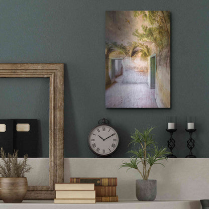 Luxe Metal Art 'Palm Room' by Roman Robroek Metal Wall Art,12x16