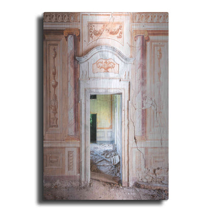 Luxe Metal Art 'Decorated Entrance' by Roman Robroek Metal Wall Art