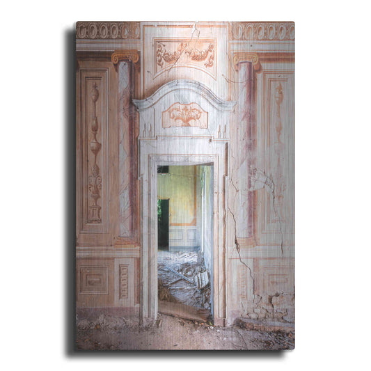 Luxe Metal Art 'Decorated Entrance' by Roman Robroek Metal Wall Art