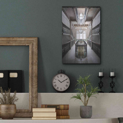 Luxe Metal Art 'Sursock Staircase' by Roman Robroek Metal Wall Art,12x16