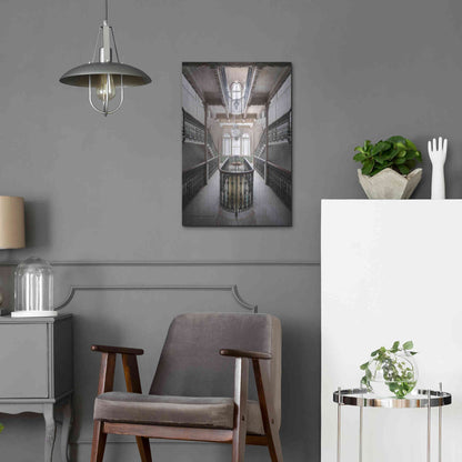 Luxe Metal Art 'Sursock Staircase' by Roman Robroek Metal Wall Art,16x24