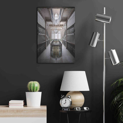 Luxe Metal Art 'Sursock Staircase' by Roman Robroek Metal Wall Art,16x24