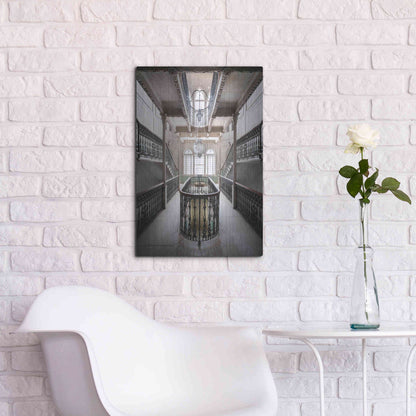 Luxe Metal Art 'Sursock Staircase' by Roman Robroek Metal Wall Art,16x24