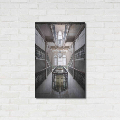 Luxe Metal Art 'Sursock Staircase' by Roman Robroek Metal Wall Art,24x36