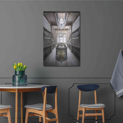 Luxe Metal Art 'Sursock Staircase' by Roman Robroek Metal Wall Art,24x36