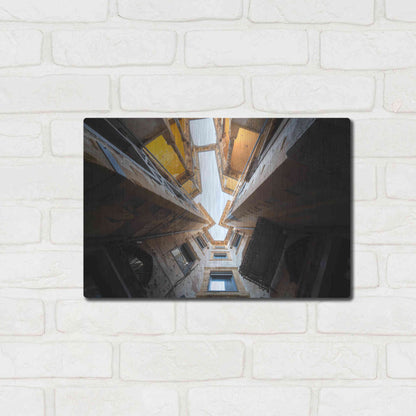 Luxe Metal Art 'Beit Beirut' by Roman Robroek Metal Wall Art,16x12