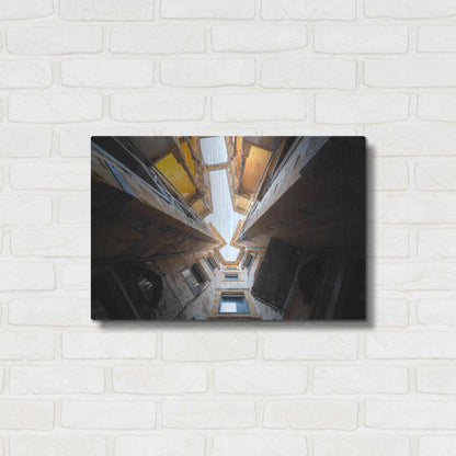 Luxe Metal Art 'Beit Beirut' by Roman Robroek Metal Wall Art,24x16