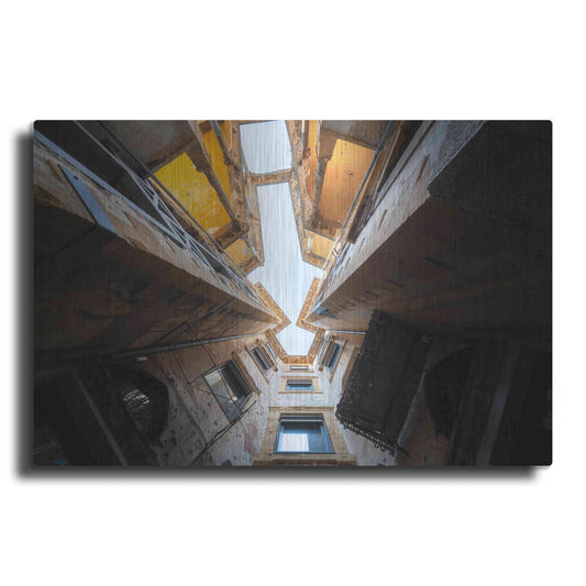 Luxe Metal Art 'Beit Beirut' by Roman Robroek Metal Wall Art