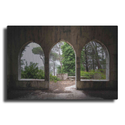 Luxe Metal Art 'Tripple Arches' by Roman Robroek Metal Wall Art