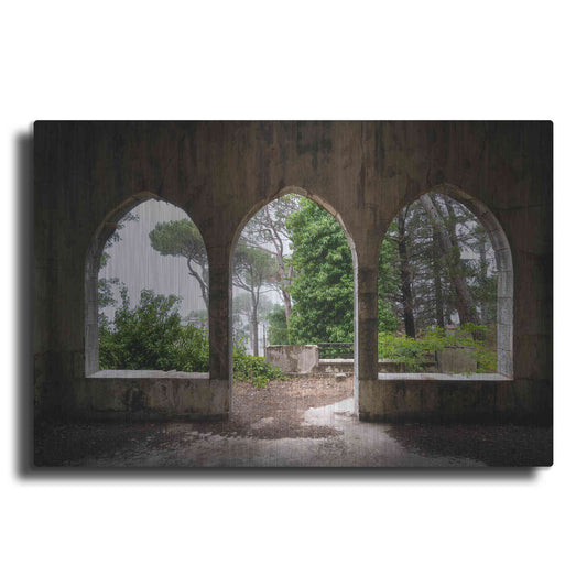 Luxe Metal Art 'Tripple Arches' by Roman Robroek Metal Wall Art