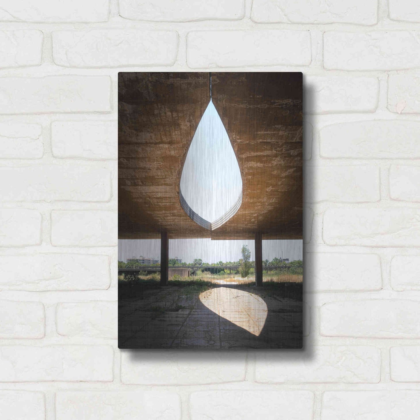 Luxe Metal Art 'The Eye' by Roman Robroek Metal Wall Art,12x16