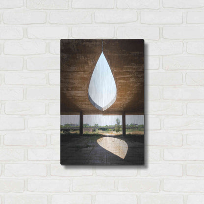 Luxe Metal Art 'The Eye' by Roman Robroek Metal Wall Art,16x24