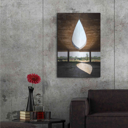 Luxe Metal Art 'The Eye' by Roman Robroek Metal Wall Art,24x36